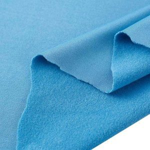 blue-spandex-polyester-fleece-fabric-compressed